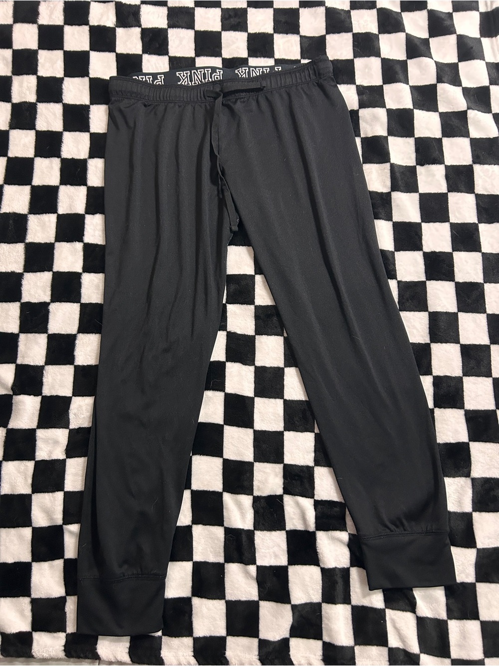 PINK Victoria's Secret Black Women's Jogger Pants